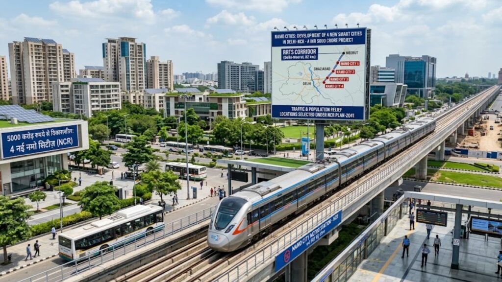 दिल्ली-NCR में बसेंगी 4 नई ‘नमो सिटी’, 5,000 करोड़ का मेगा प्लान, जानें कहां और कैसे चुनी जाएंगी लोकेशन Namo City NCR