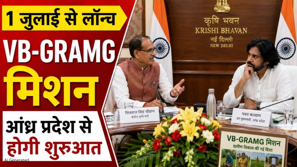 1 जुलाई से आंध्र प्रदेश से होगी VB-GRAMG की राष्ट्रीय शुरुआत. शिवराज सिंह चौहान ने किया बड़ा ऐलान VB GRAMG