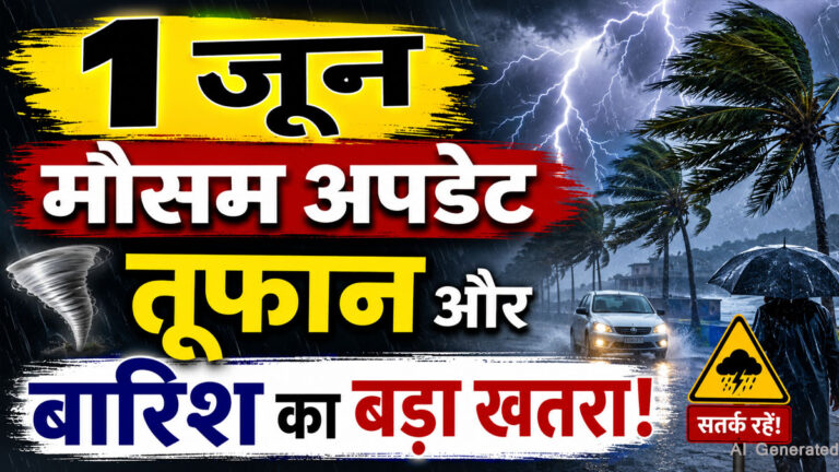 Aaj Ka Mausam: यूपी-दिल्ली समेत 19 राज्यों में तूफानी बारिश का अलर्ट, घर से निकलने से पहले पढ़ लें अपडेट aaj ka mausam