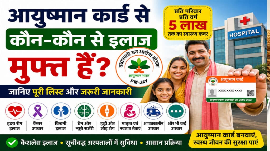 अस्पताल जाने से पहले जान लें, आयुष्मान कार्ड किन इलाजों का खर्च उठाता है? Ayushman Card Medical Benefits