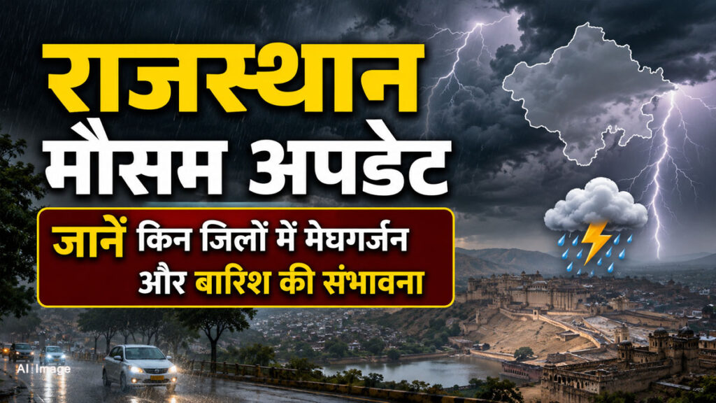 Rajasthan Weather Update: 12 जून से बदलेगा मौसम, 70 Kmph की आंधी और तेज बारिश का अलर्ट rajasthan weather update 12 june 2026