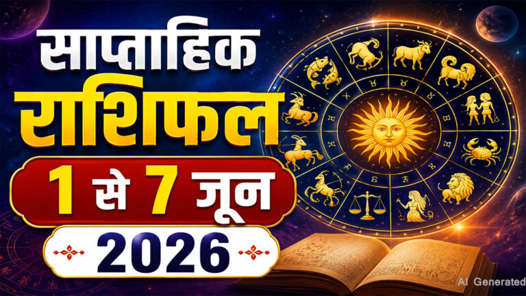 जून का पहला सप्ताह किसके लिए बनेगा लकी? 12 राशियों का पूरा साप्ताहिक राशिफल saptahik rashifal