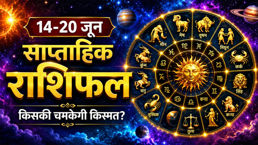 Weekly Horoscope 14-20 June 2026: मेष से मीन तक सभी राशियों का साप्ताहिक राशिफल weekly horoscope.jpg