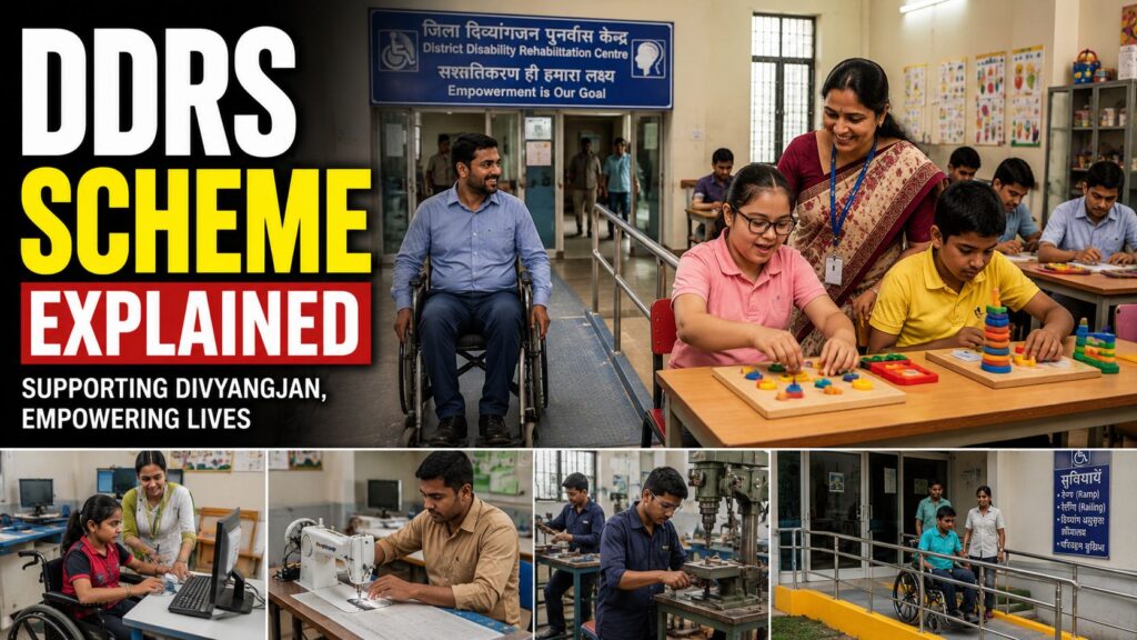 दीन दयाल दिव्यांग पुनर्वास योजना क्या है? जानिए कौन उठा सकता है लाभ और कैसे करें आवेदन DDRS SCheme