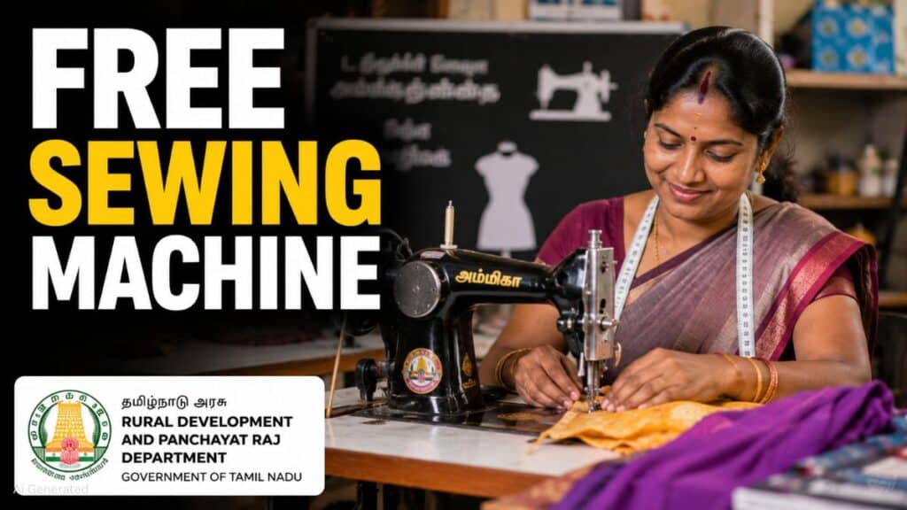Tamil Nadu Free Sewing Machine Scheme: पात्र लाभार्थियों को मुफ्त सिलाई मशीन दे रही सरकार FREE SEWING MACHINE