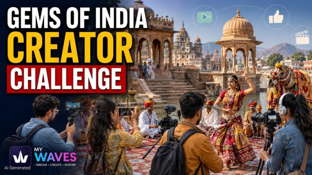 ‘Gems of India’ Challenge लॉन्च, अब हर जिले की कहानी दुनिया तक पहुंचाएंगे डिजिटल क्रिएटर्स GEMS OF INDIA CREATOR CHALLENGE