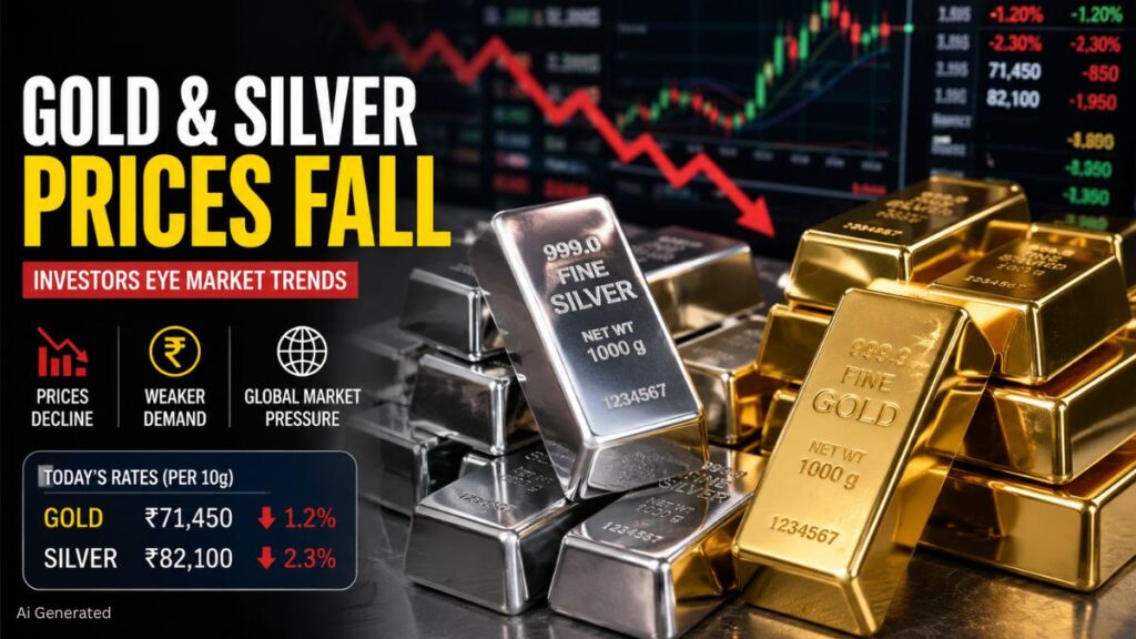 Gold Price Today: सोना और चांदी दोनों हुए सस्ते, जानें आज के नए रेट Gold Price Today