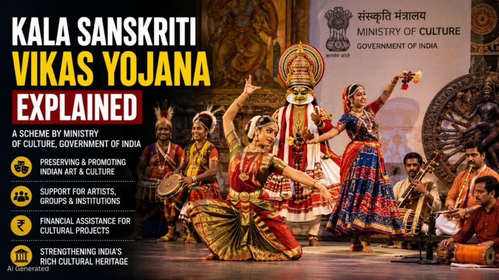 Kala Sanskriti Vikas Yojana: कलाकारों, लोक कला और सांस्कृतिक विरासत को संवारने की केंद्र सरकार की बड़ी पहल KALA SANSKRITI VIKAS YOJANA EXPLAINED