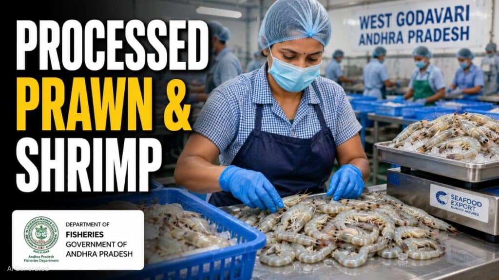 Processed Prawn & Shrimp: पश्चिम गोदावरी के समुद्री उद्योग की बड़ी पहचान PROCESSED PRAWN & SHRIMP