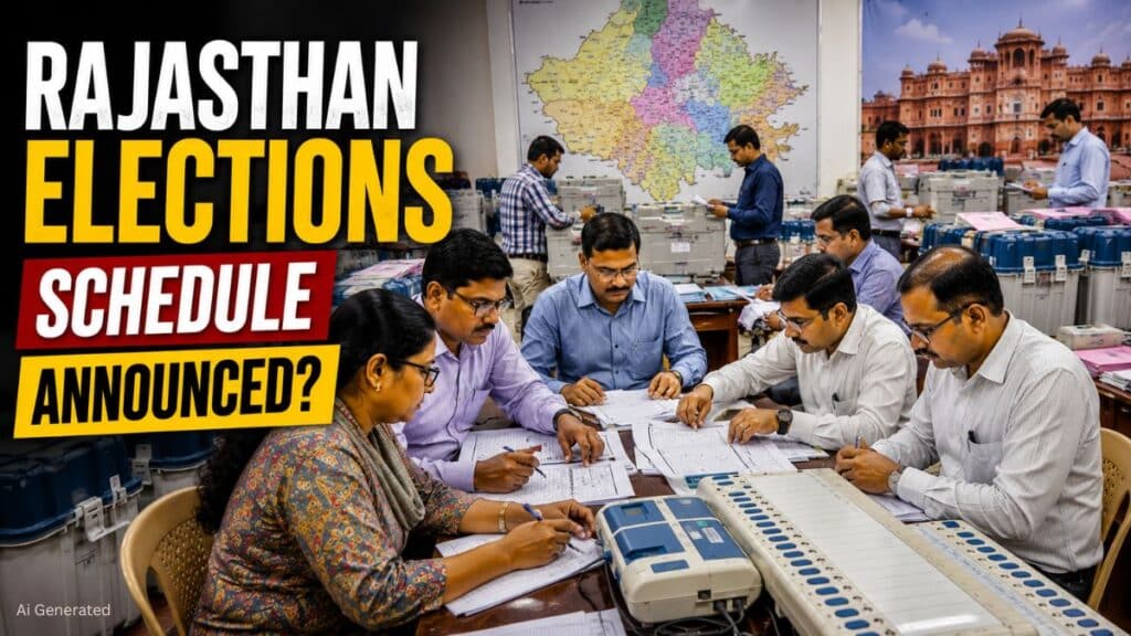 राजस्थान में चुनावी तैयारियां तेज, सरकार ने हाईकोर्ट में पेश किया प्रस्तावित चुनाव कार्यक्रम Rajasthan Elections