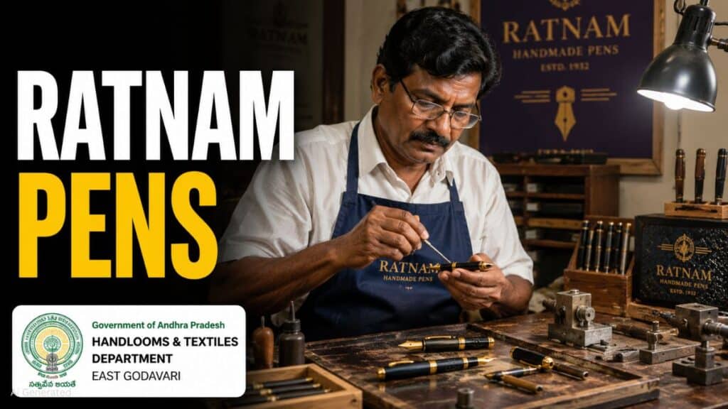 Ratnam Pens: पूर्वी गोदावरी की विश्वप्रसिद्ध हस्तनिर्मित पेन निर्माण परंपरा Ratnam Pens