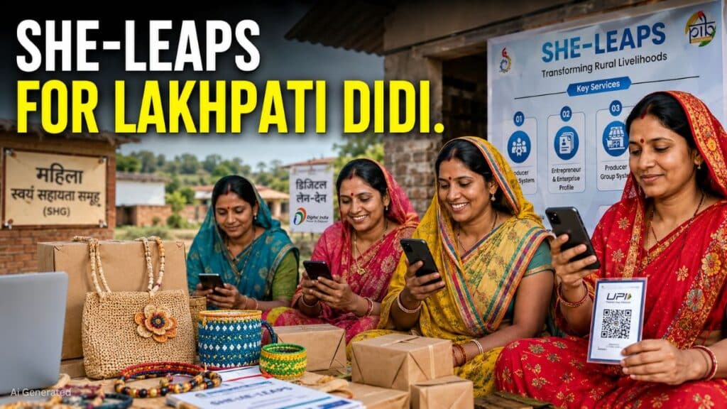 SHE-LEAPS क्या है? सरकार का नया डिजिटल प्लेटफॉर्म लाखपति दीदी मिशन को कैसे करेगा मजबूत She-Leaps