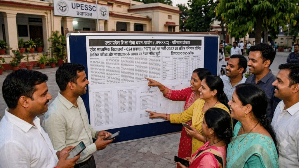 यूपी PGT 2022 का फाइनल रिजल्ट जारी, 624 पदों पर चार साल का इंतजार खत्म UP PGT 2022 Final Result
