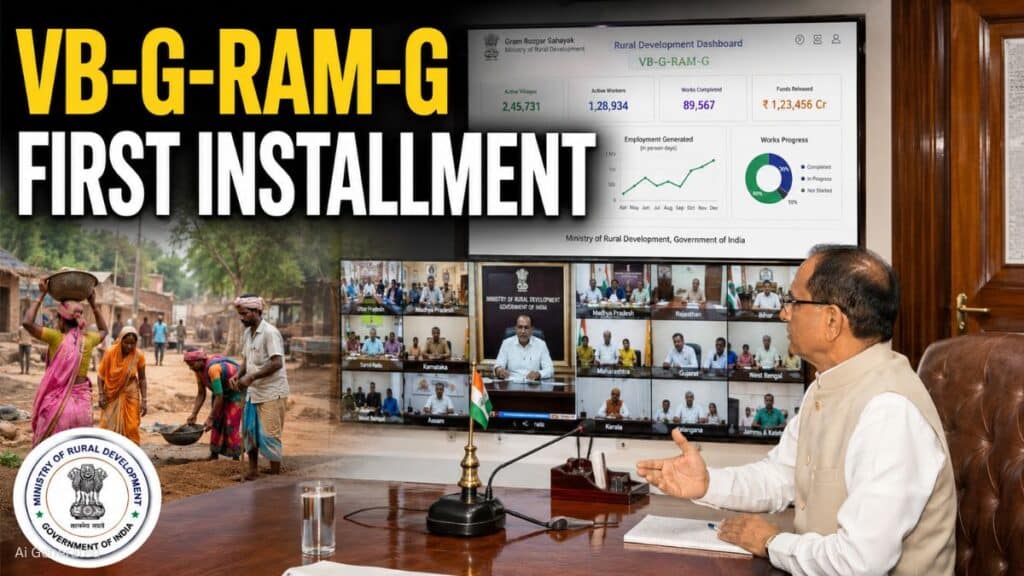 VB-G-RAM-G योजना के लिए राज्यों को ₹25,863 करोड़ की पहली किस्त जारी, ग्रामीण मजदूरी अब ₹300 से कम नहीं VB-G-RAM-G