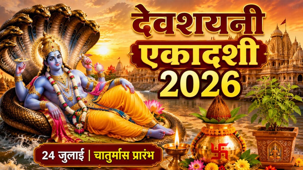 Devshayani Ekadashi 2026: देवशयनी एकादशी 2026 कब है? जानिए चातुर्मास की शुरुआत की सही तिथि Devshayani Ekadashi 2026