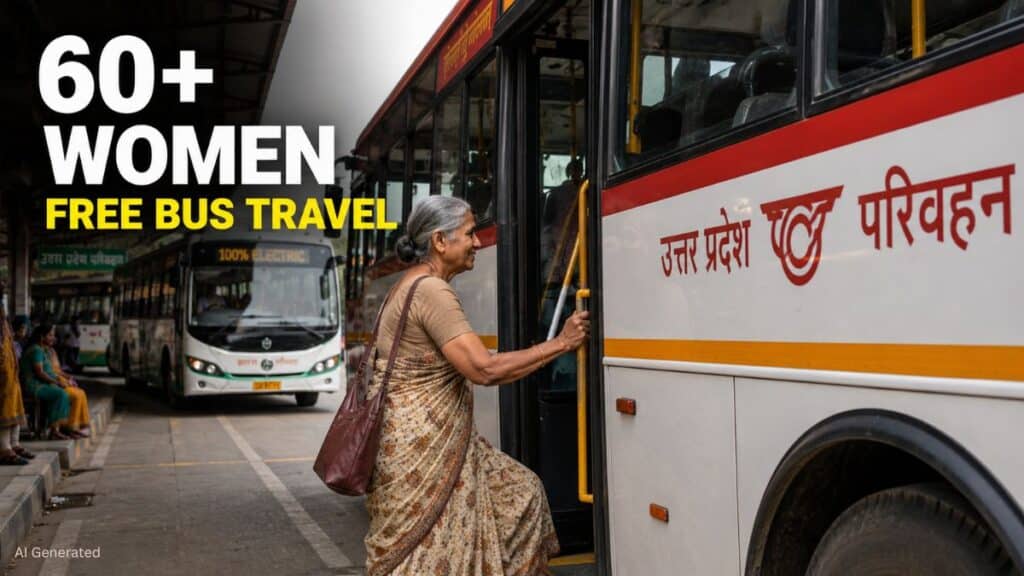 Free Bus Travel in UP For 60+ Women