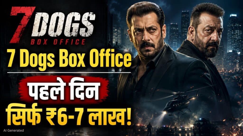 Salman Khan की मौजूदगी भी नहीं बचा पाई ‘7 Dogs’, पहले दिन सिर्फ 6-7 लाख रुपये की कमाई 7 Dogs Movie