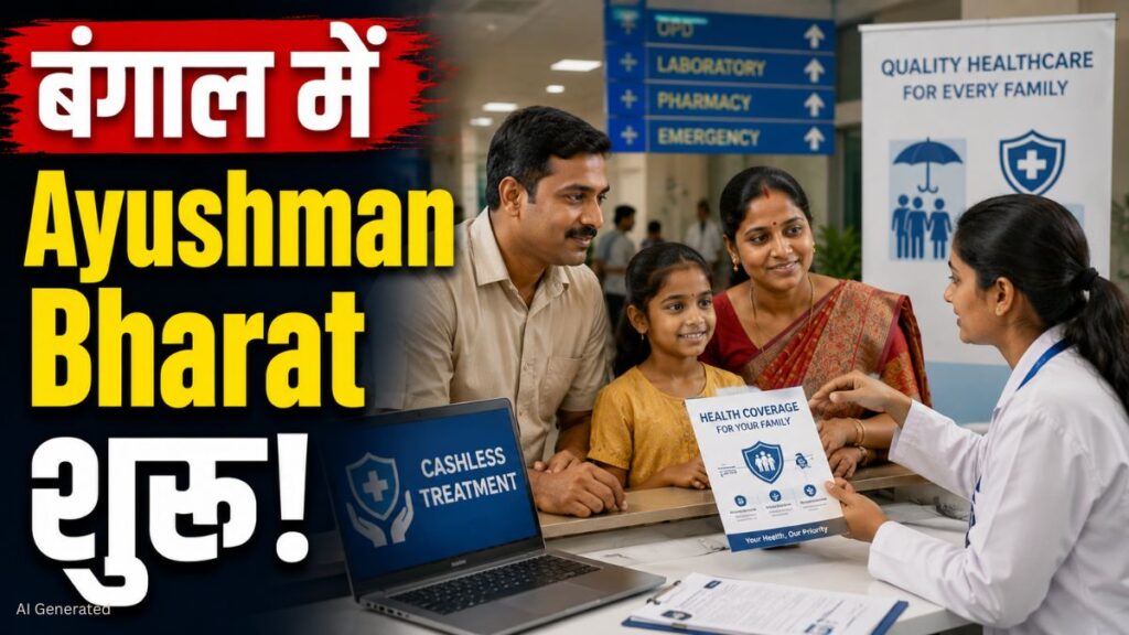पश्चिम बंगाल में आयुष्मान भारत योजना आज से शुरू, 3.39 करोड़ लोगों को मिलेगा लाभ Ayushman Bharat