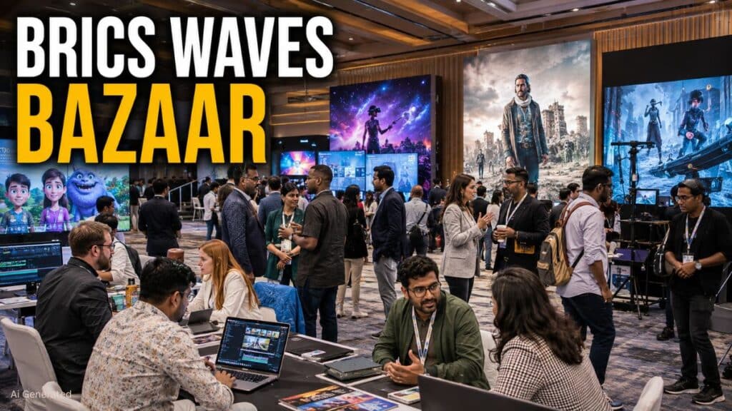 BRICS WAVES Bazaar का मुंबई में शुभारंभ, फिल्म, एनीमेशन और डिजिटल मीडिया में वैश्विक साझेदारी को मिलेगा बढ़ावा BRICS WAVES Bazaar