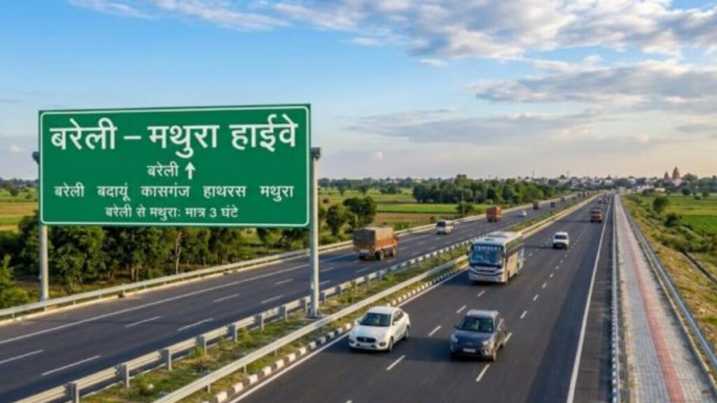 Bareilly Mathura highway