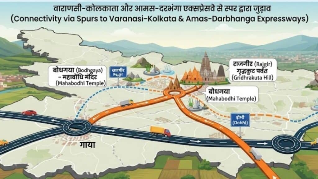 Bihar Expressway: बिहार में बड़ा रोड प्लान, राजगीर-बोधगया को मिलेगी एक्सप्रेसवे कनेक्टिविटी Bihar Expressway project