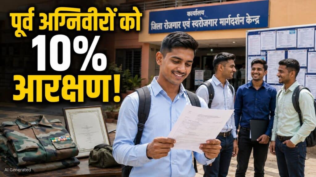 छत्तीसगढ़ में पूर्व अग्निवीरों को बड़ा फायदा, तृतीय श्रेणी की सीधी भर्ती में मिलेगा 10% आरक्षण Chhattisgarh Agniveer Reservation