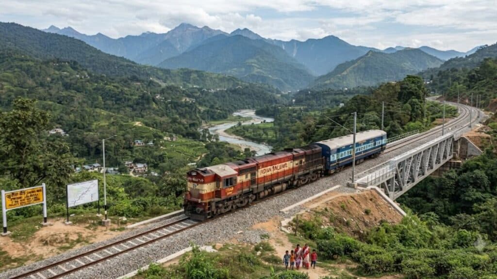 चीन सीमा के पास भारत की बड़ी तैयारी, डोकलाम के करीब बिछेगी 17 KM नई रेल लाइन; 272 करोड़ के प्रोजेक्ट को मंजूरी China Border Railway Project