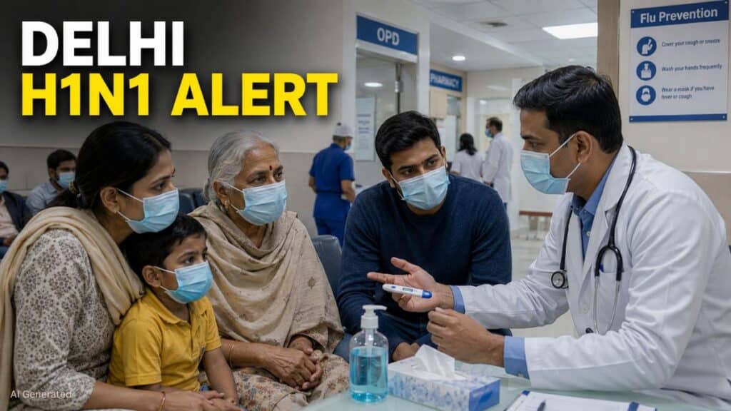 दिल्ली में H1N1 का बढ़ता खतरा, बच्चों-बुजुर्गों समेत हाई-रिस्क लोगों को सावधानी की सलाह Delhi H1N1 Cases