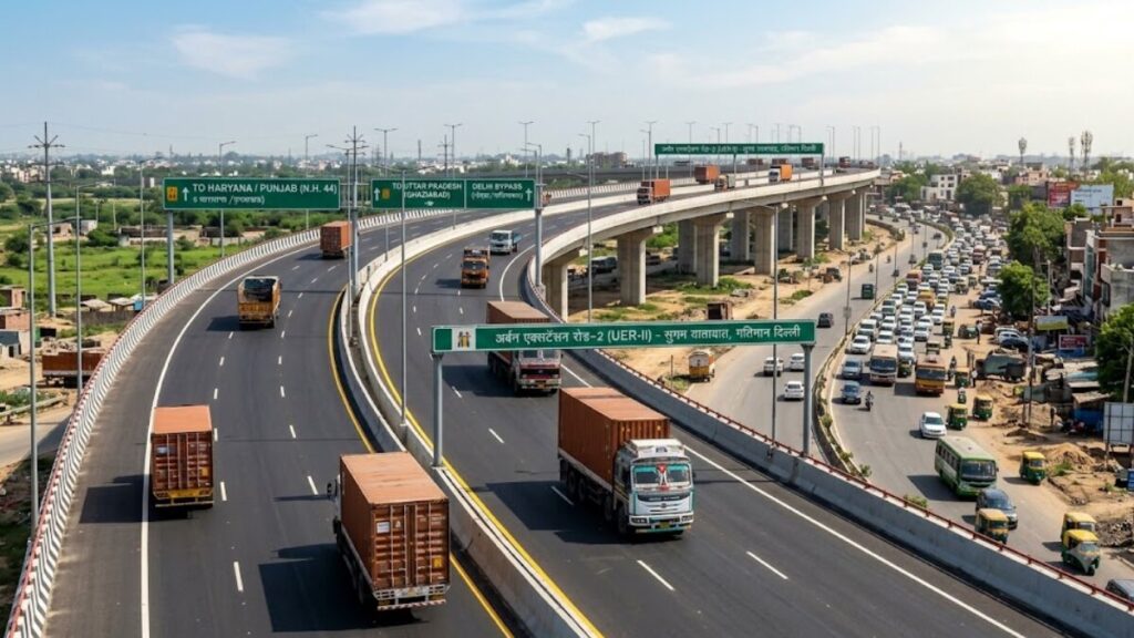 दिल्ली का चक्कर खत्म! 75.7 KM का UER-II देगा रफ्तार, रोहिणी-मुंडका से द्वारका तक सीधे जुड़ेगा हाईस्पीड कॉरिडोर Delhi Third Ring Road
