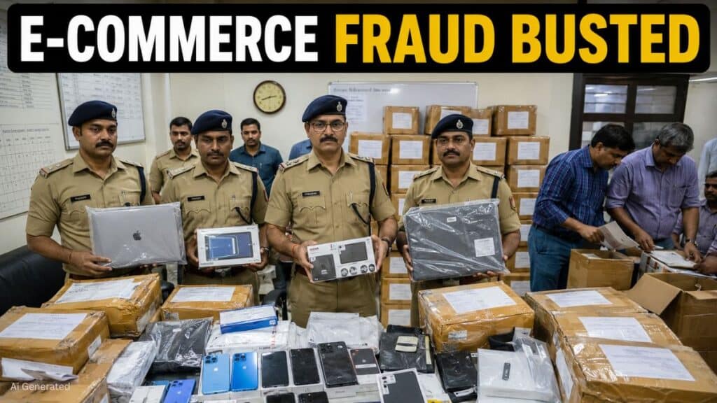 नोएडा में ई-कॉमर्स ठगी का बड़ा खुलासा, 75 लाख रुपये का सामान बरामद, 5 आरोपी गिरफ्तार E-COMMERCE FRAUD BUSTED