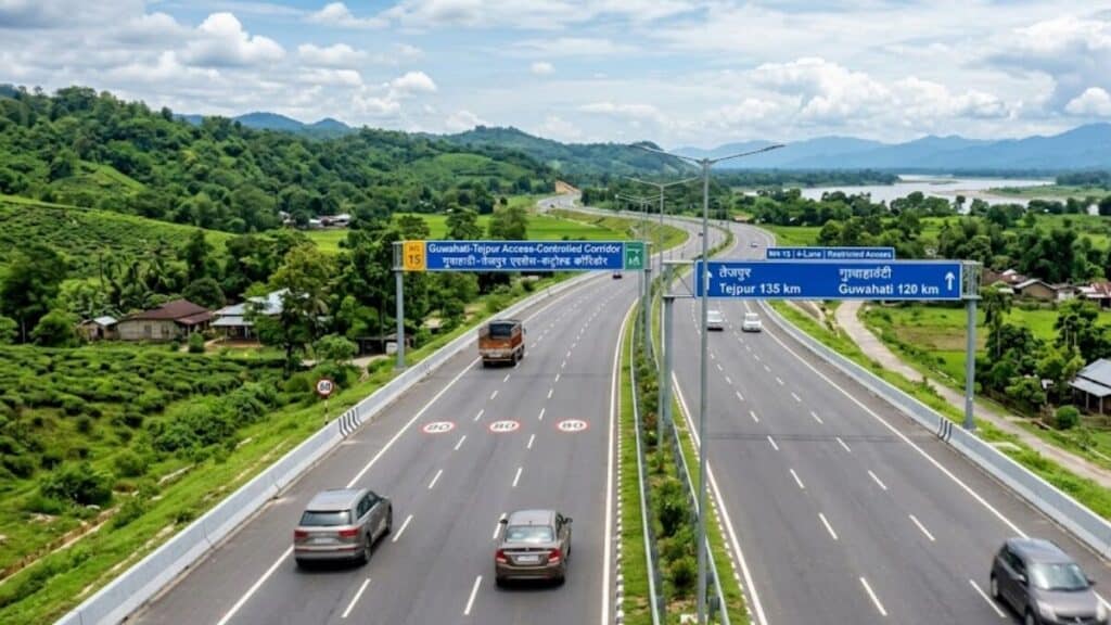 Guwahati Tezpur Highway