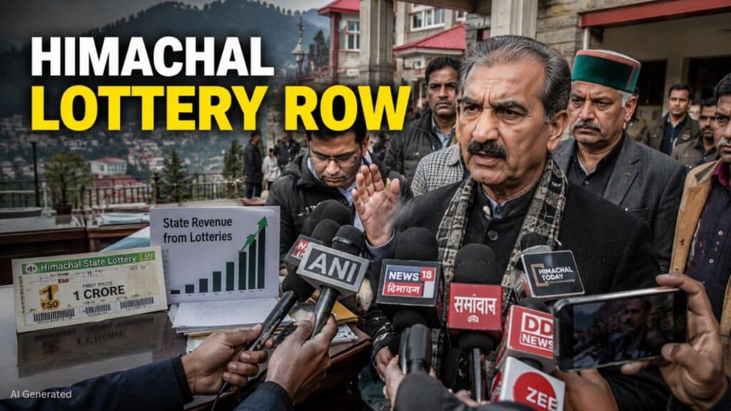 26 साल बाद हिमाचल में फिर लॉटरी शुरू करने की तैयारी? BJP अध्यक्ष राजीव बिंदल ने सुक्खू सरकार पर साधा निशाना Himachal Lottery News