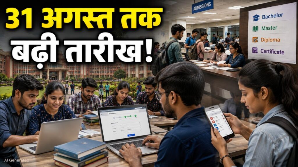 इग्नू ने बढ़ाई पंजीकरण की अंतिम तिथि, अब 31 अगस्त तक कर सकेंगे आवेदन IGNOU Admission 2026