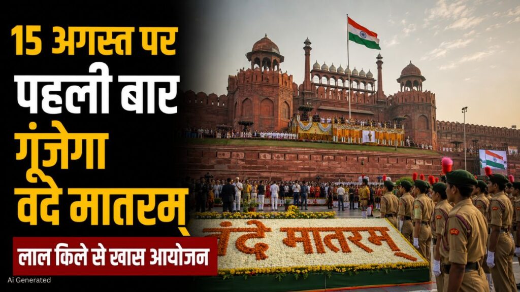 Independence Day 2026: लाल किले से पहली बार गूंजेगा ‘वंदे मातरम्’, युवा शक्ति और विकसित भारत@2047 पर रहेगा फोकस Independence Day 2026