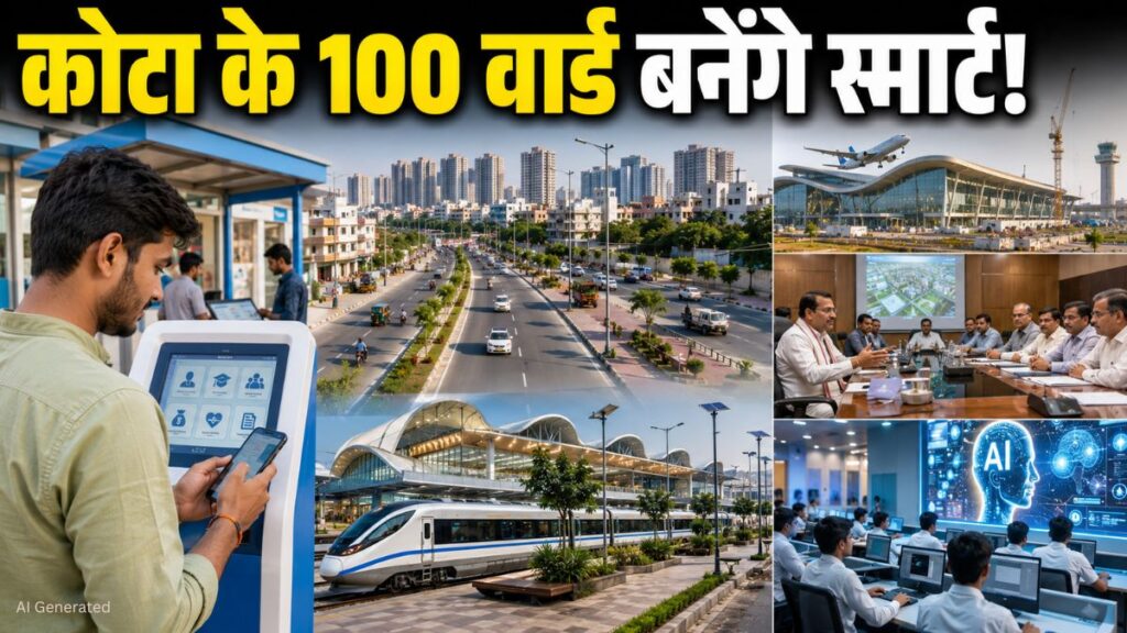 राजस्थान: कोटा के सभी 100 वार्ड बनेंगे स्मार्ट, 7 हजार करोड़ की विकास योजनाओं का रोडमैप पेश Kota Development