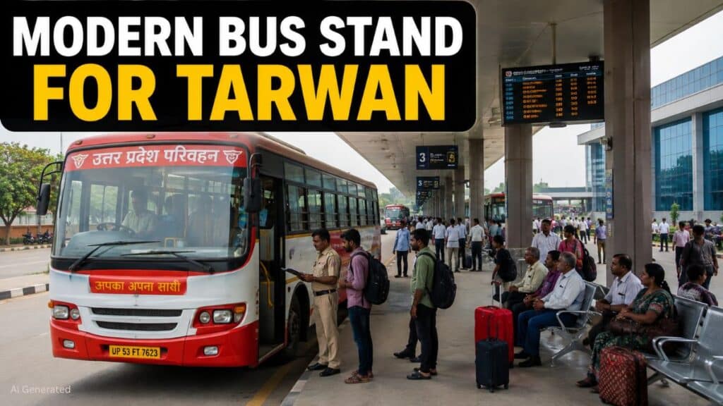 तरवां में बनेगा अत्याधुनिक बस अड्डा, परिवहन मंत्री दयाशंकर सिंह ने की घोषणा, लखनऊ और वाराणसी के लिए चलेंगी नई रोडवेज बसें MODERN BUS STAND FOR TARWAN