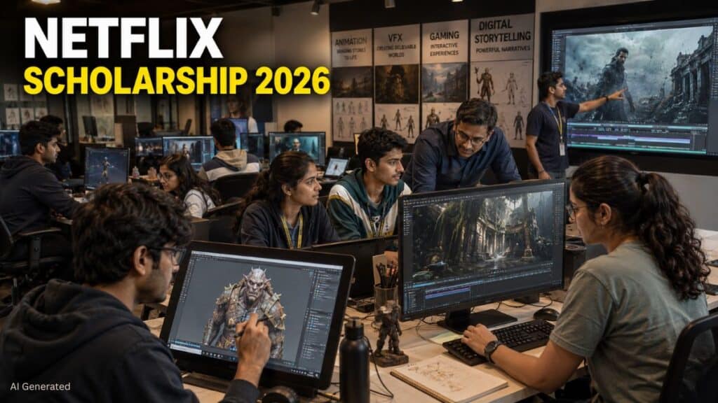 Netflix Scholarship 2026: 100 छात्रों को मिलेगी 80% तक स्कॉलरशिप, IICT के 6 प्रोग्राम में मौका Netflix Scholarship