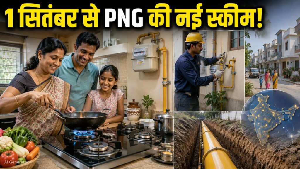 सरकार ने घरेलू पाइप लाइन गैस कनेक्शन की प्रोत्साहन योजना को दी मंजूरी, 1 सितंबर से होगी लागू PNG COnnection