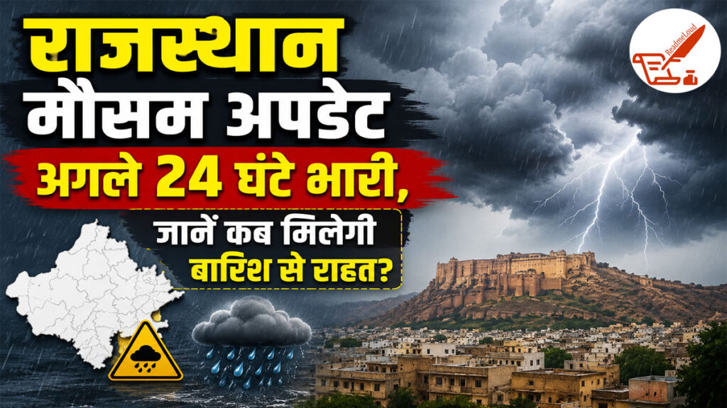 Rajasthan Weather Update: सावधान राजस्थान! 7 संभागों में काले बादलों का तांडव, अगले 24 घंटों में भारी बारिश का अलर्ट Rajasthan Weather Update 12 August 2026