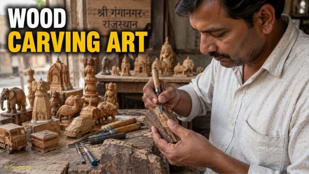 Sriganganagar Wood Art