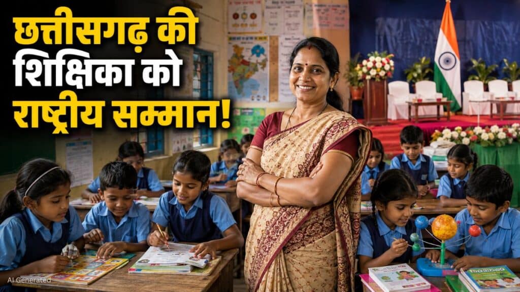 Sunita Yadav National Teacher Award