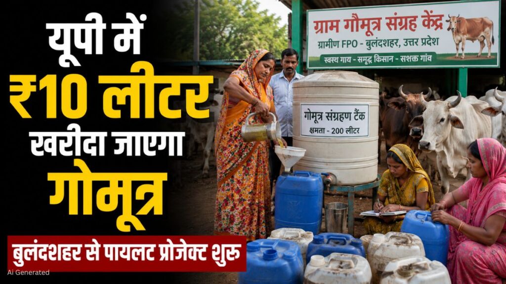 UP News: यूपी में ₹10 लीटर खरीदा जाएगा गोमूत्र, बुलंदशहर में पायलट प्रोजेक्ट शुरू UP News
