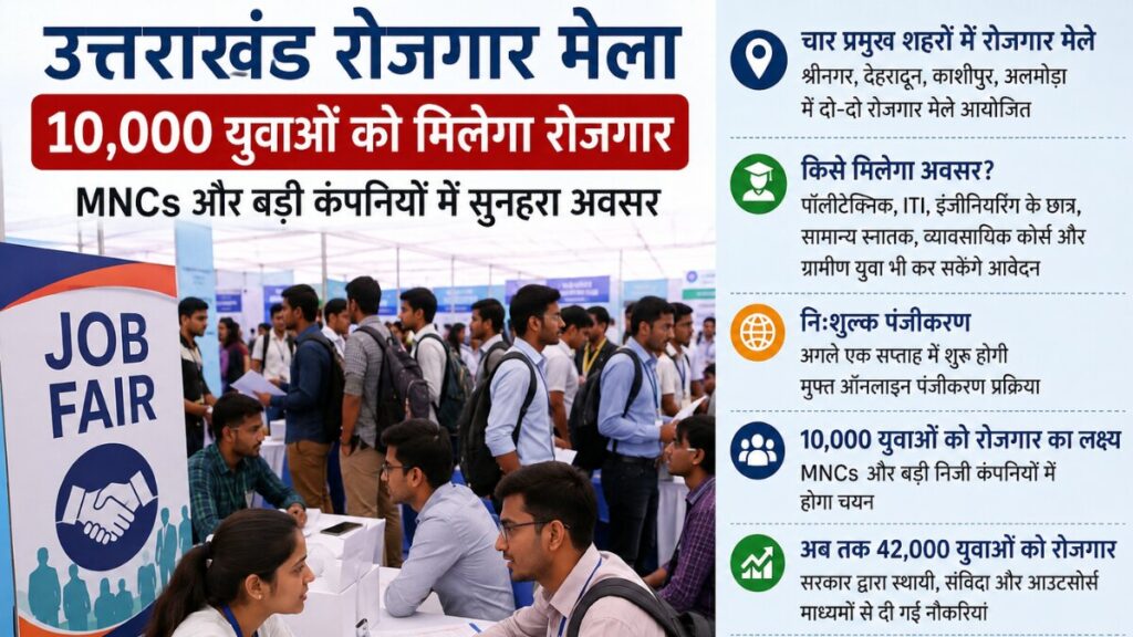 Uttarakhand Rojgar Mela 2026