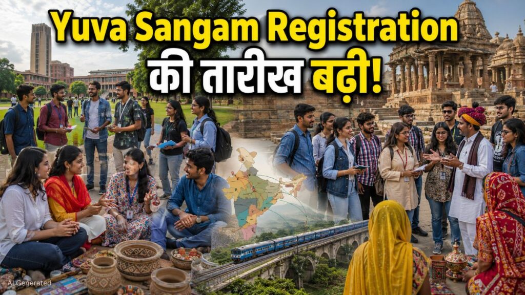 Yuva Sangam Phase 7: रजिस्ट्रेशन की तारीख बढ़ी, अब 31 अगस्त तक कर सकेंगे आवेदन Yvva Sangam