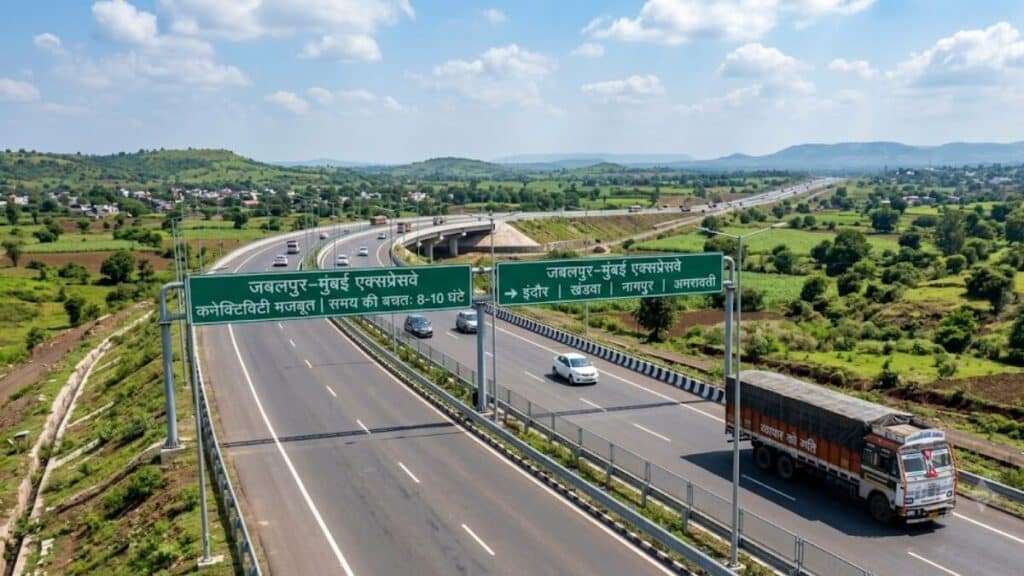 जबलपुर से मुंबई का सफर होगा आसान, 200 किमी दूरी घटने का दावा; 8-10 घंटे बचेगा समय jabalpur mumbai expressway