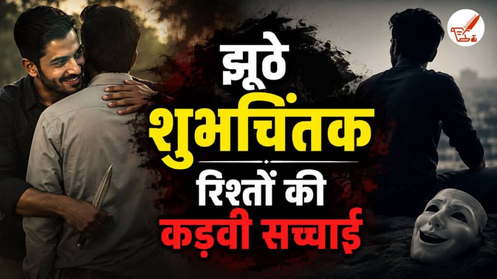 …क्योंकि सच्चे शुभचिंतक आपका शुभ देखकर चिंता में नहीं आते jhuthe shubhchintak