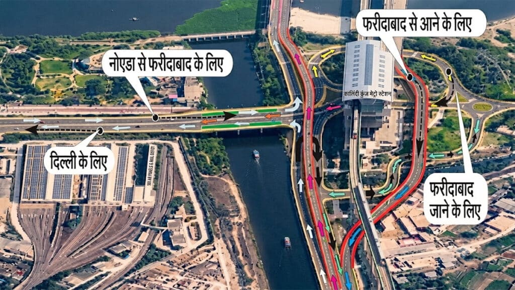 दिल्ली-नोएडा वालों के लिए बड़ी राहत, कालिंदी कुंज का जाम खत्म करने 500 करोड़ का मेगा इंटरचेंज तैयार kalinki-kunj-jam.jpg