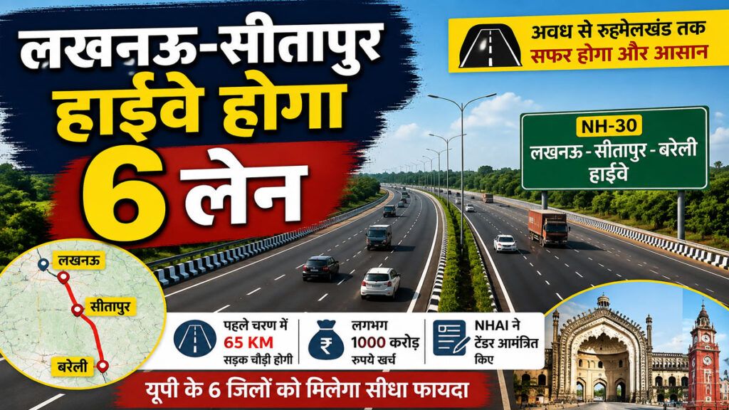 Lucknow Sitapur Highway