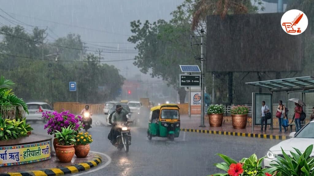 MP Weather Update: 5 अगस्त को MP के इन जिलों में संभलकर रहें, बारिश और बिजली गिरने का अलर्ट जारी MP Weather Update 5 August 2026