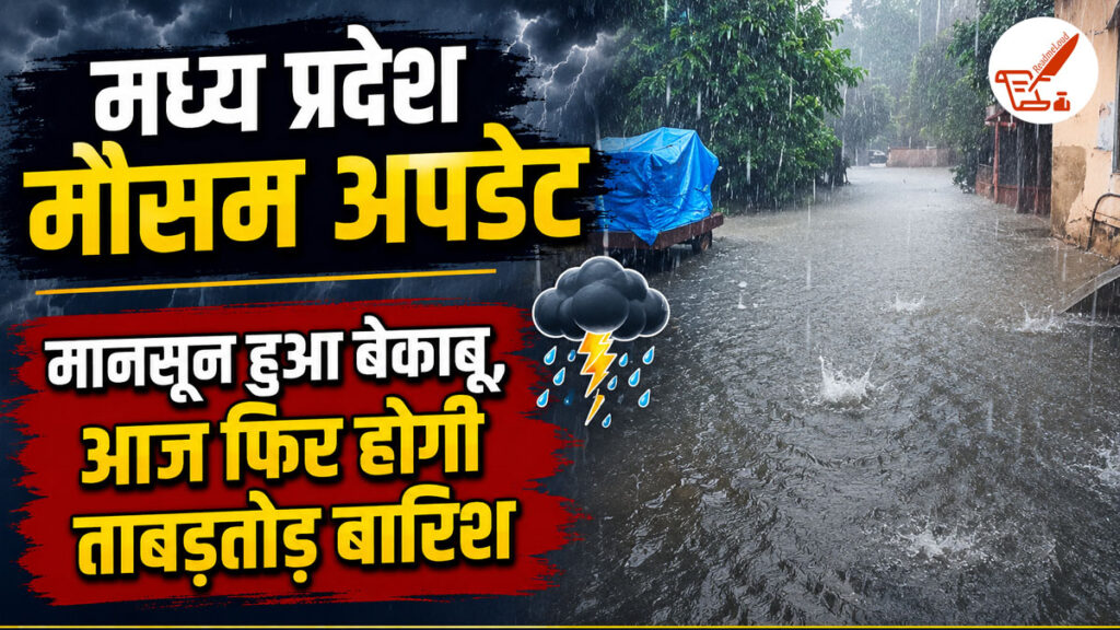 MP Weather Update: भोपाल-इन्दौर से जबलपुर तक अलर्ट! जानिए 18 अगस्त को आपके जिले में कैसा रहेगा मौसम MP Weather Update 18 August 2026